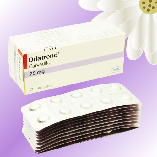 ディラトレンド / アーチスト (Dilatrend) 25mg 30錠 (10錠x3シート)