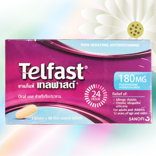 テルファスト (Telfast) 180mg 30錠 (10錠x3シート)