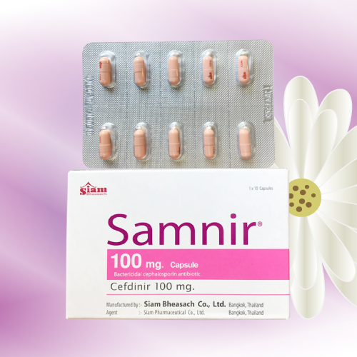 Samnir (セフジニル) 100mg 10カプセル (1シート)