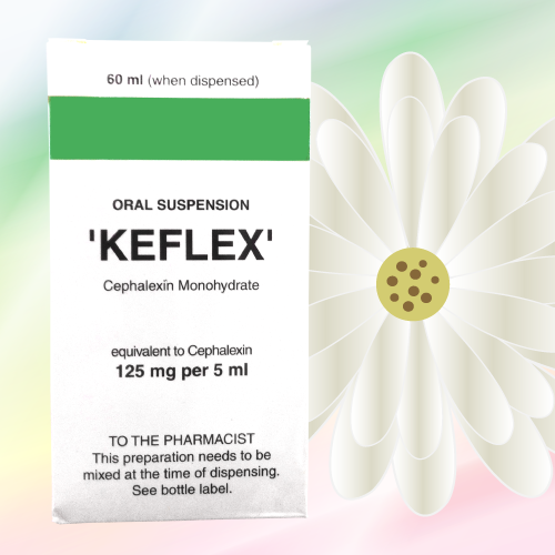 ケフレックス (Keflex) シロップ用細粒 125mg/5mL 1箱