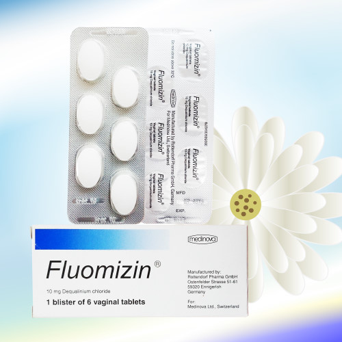 フルオミジン膣錠 (Fluomizin) 10mg 6錠 (6錠x1シート)