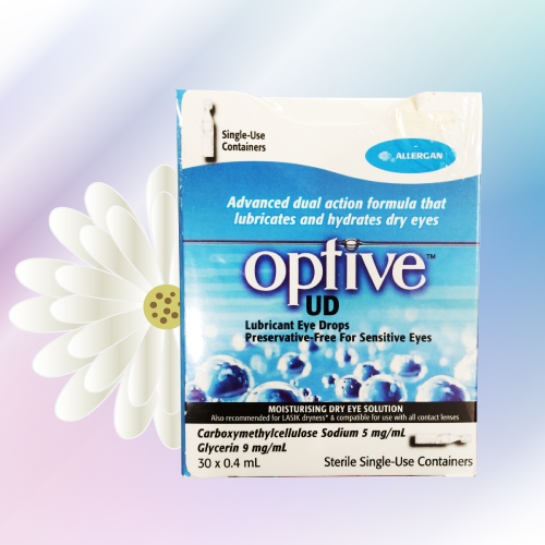 Optive UD潤滑用点眼液 (カルボキシメチルセルロース) 0.4mL x 90本 (3箱)