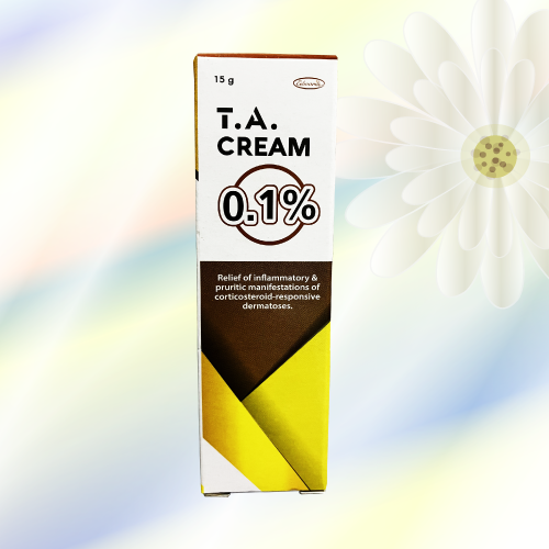 トリアムシノロンアセトニドクリーム (T.A. Cream) 0.1% 15g 3本