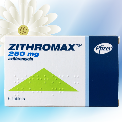 ジスロマック (Zithromax) 250mg 6錠 (6錠x1箱)