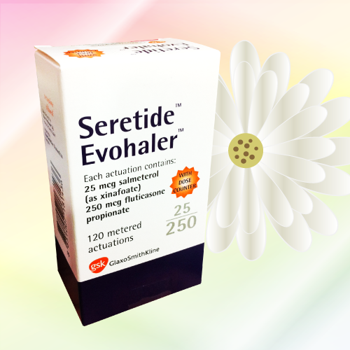 アドエア250エアゾール (Seretide Evohaler 25/250mcg) 1箱