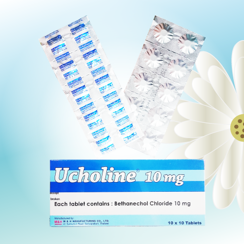 Ucholine (ベタネコール) 10mg 100錠 (10錠x10シート)