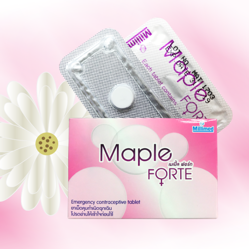 モーニングアフターピル (Maple Forte) 1.5mg 10錠 (1錠x10箱)