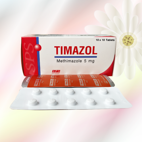 Timazol (メチマゾール) 5mg 50錠 (10錠x5シート)