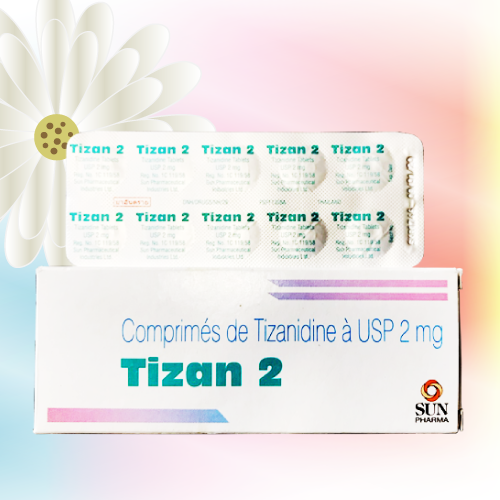 Tizan (チザニジン) 2mg 100錠 (2箱)