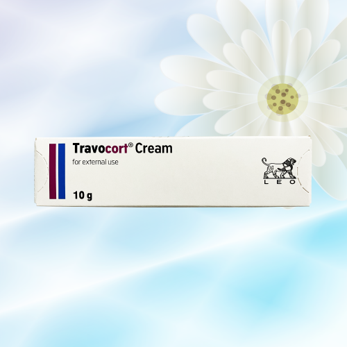 トラボコートクリーム (Travocort Cream) 10g 3本