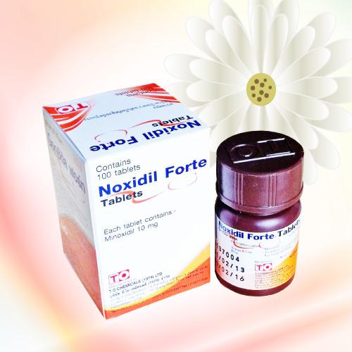 ノキシジル / ミノキシジルタブレット (Noxidil Forte) 10mg 200錠 (2本)