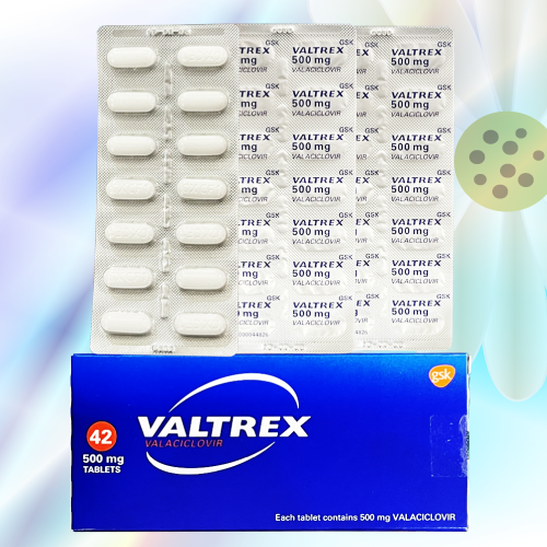 バルトレックス (Valtrex) 500mg 42錠 (42錠×1箱)