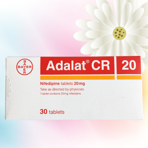 アダラートCR (Adalat CR) 20mg 120錠 (30錠x4箱)