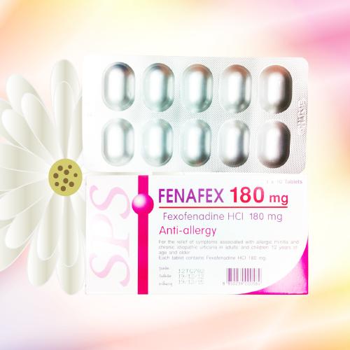 Fenafex (フェキソフェナジン) 180mg 30錠 (10錠x3シート)