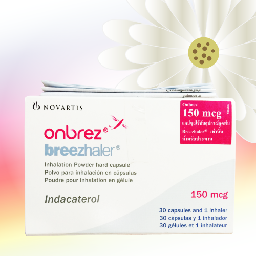 オンブレスブリーズヘラー (Onbrez Breezhaler) 150mcg 30カプセル 3箱