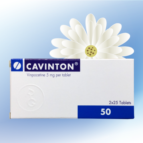 カビントン / ビンポセチン (Cavinton) 5mg 100錠 (50錠x2箱)