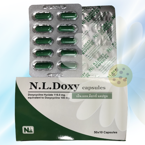 N.L. Doxy (ドキシサイクリン) 100mg 200カプセル (20シート)