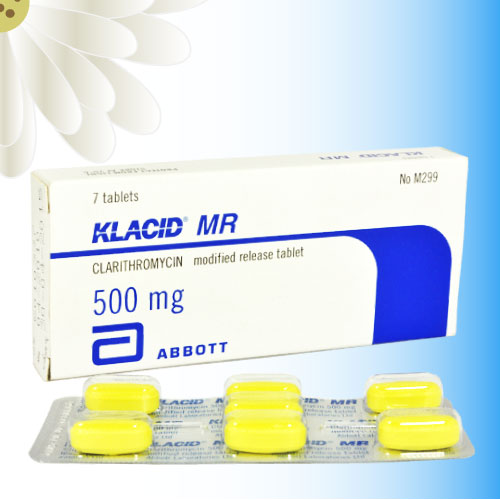 クラシッドMR (Klacid MR) 500mg 21錠 (7錠x3箱)