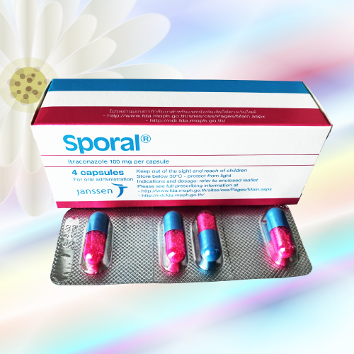 スポラル (Sporal) 100mg 20カプセル (4カプセルx5シート)