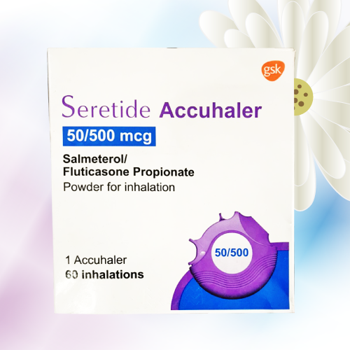 アドエア500ディスカス (Seretide Accuhaler 50/500mcg) 60吸入用 1箱