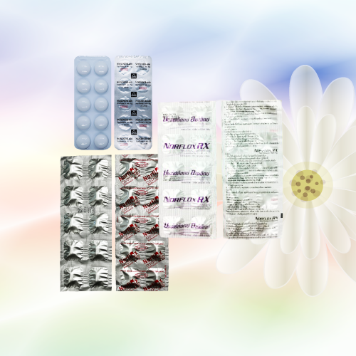 Norfloxacin (ノルフロキサシン) 400mg 200錠 (10錠x20シート)