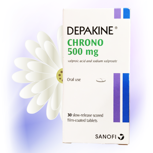 Depakine Chrono (デパケン) 500mg 90錠 (30錠x3箱)