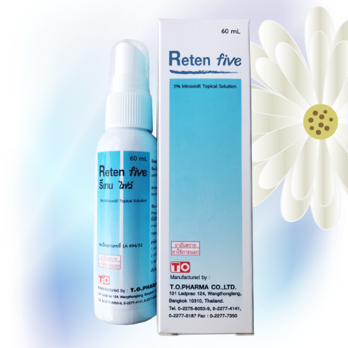 ミノキシジルスプレー (Reten Five Spray) 5% 60mL 1本